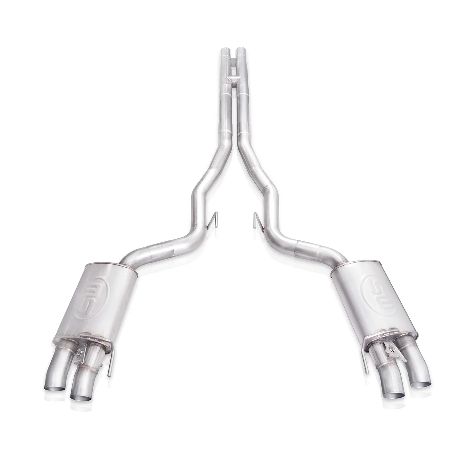 Stainless Works Legend Catback H-pipe Crossover w/NPP Valve Factory Connect - Image 3