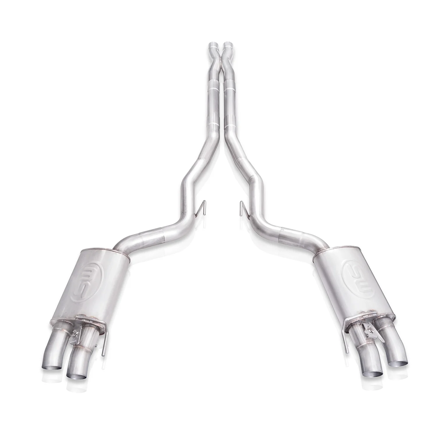 Stainless Works Legend Catback H-pipe Crossover w/NPP Valve Factory Connect - Image 5