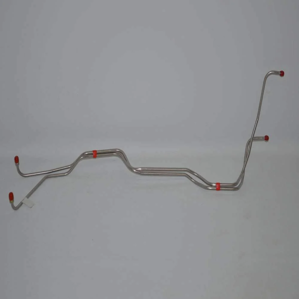 LTC6401SS- 63-64' Ford Falcon, Mercury Comet, 8cyl, FM2 Transmission Cooler Line Set, 2pc; Stainless