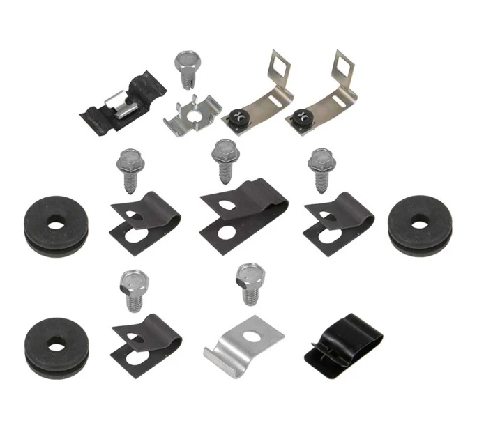 65Z-BF6 - 65-66 Mustang, 6 cylinder; Clip Kit