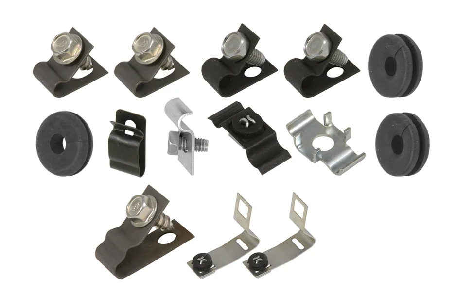 65Z-BF8 - 65-66 Mustang, 8 cylinder, Drum; Clip Kit