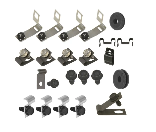 67Z-BF82C - 67 Mustang; 8 cylinder, Convertible, 2pc Line; Clip Kit
