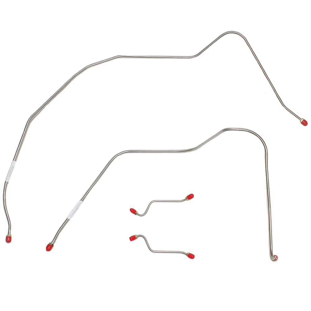 BKT5602- 56-57 Bel Air, Power Brakes Front Brake Line Kit - Image 2