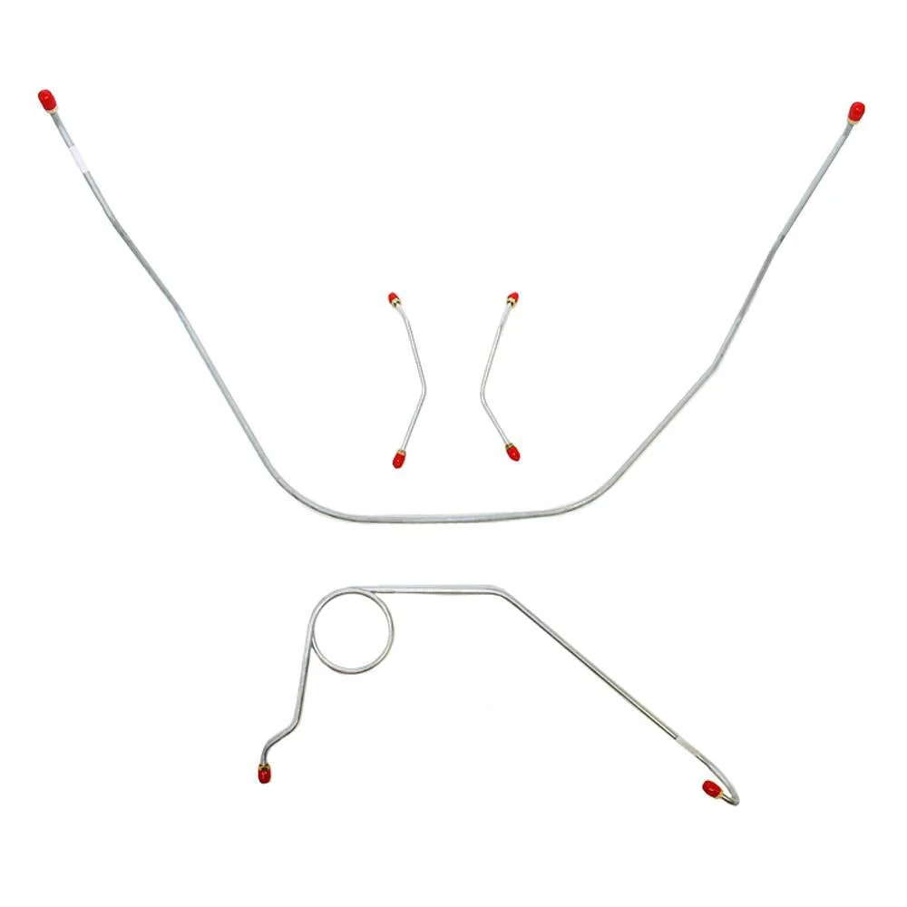 BKT5802- 58 Bel Air, Impala Power Brakes Front Brake Line Kit
