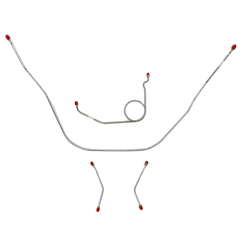 BKT5901- 59-61 Bel Air, Impala Standard Brakes Front Brake Line Kit - Image 2