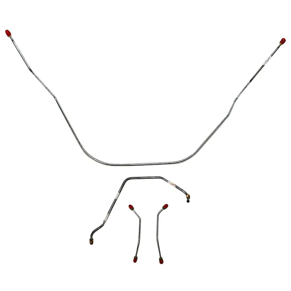 BKT6201- 62-64 Bel Air, Impala Standard Brakes Front Brake Line Kit