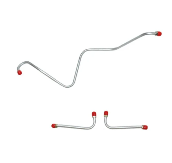 BPC5902- 59-61 Chevy Bel Air, Biscayne, Impala 348 3x2 Front 3 Line Kit & Fitting, Pump to Carb Fuel Line