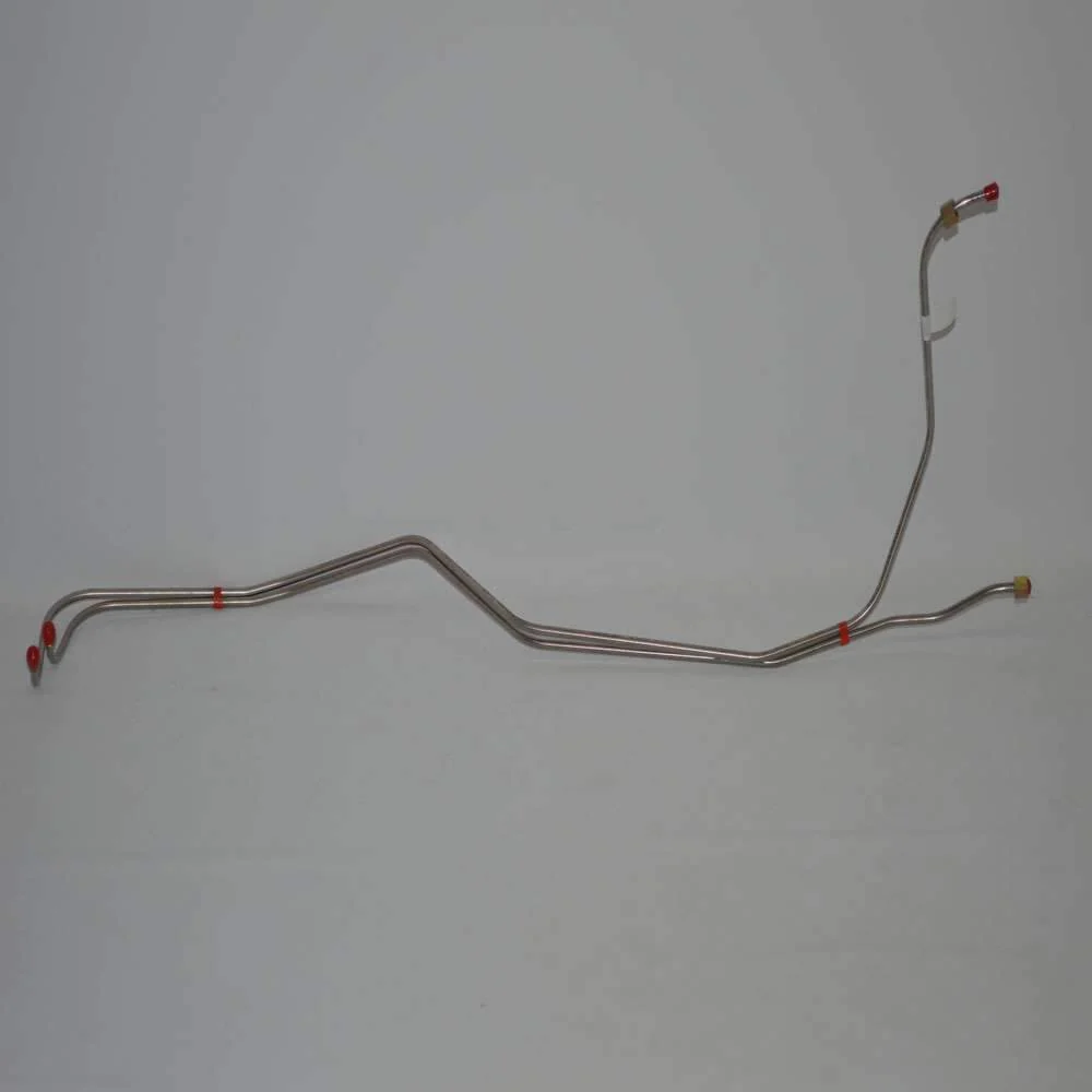 BTC6101OM- 61-64 Chevy Bel Air, Biscayne, Impala, Aluminum Case Powerglide Transmission Line Set w/ Standard Cooling; Steel