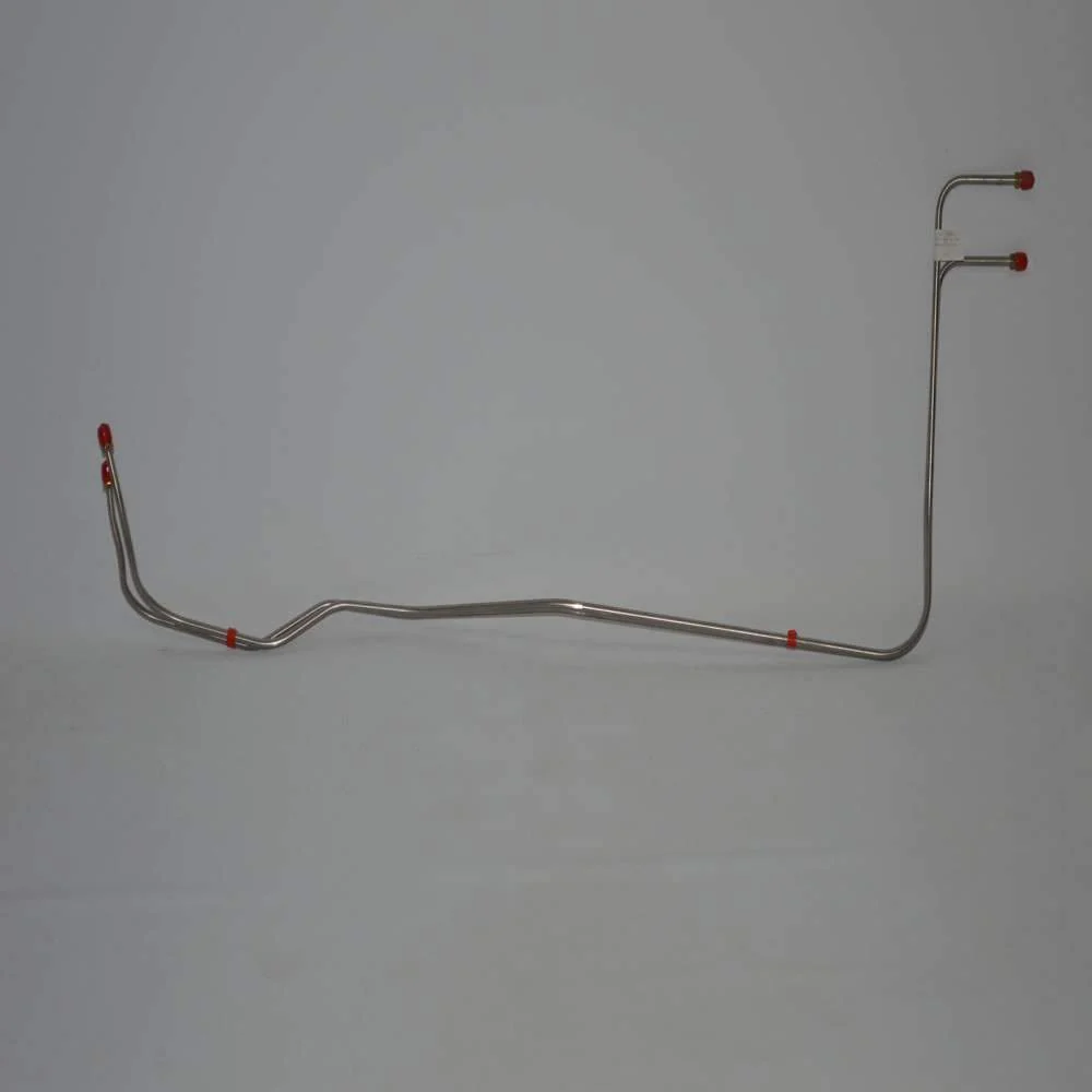 BTC6705SS- 67-68 Chevy Bel Air, Biscayne, Impala, V8, Powerglide/Turbo 400 Transmission Line Set; Stainless