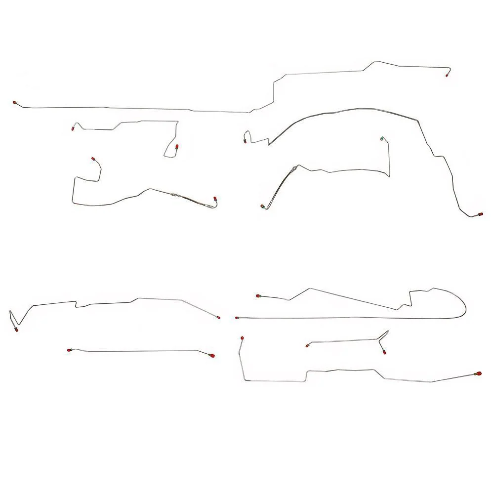 CBK0027- 99-04 300M; Complete Brake Line Kit - Image 2