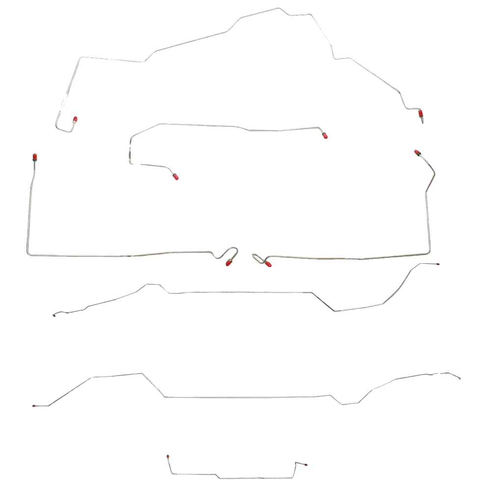CBK0064- 00-05 Grand AM/ Malibu/ Alero w/ ABS & Traction Control; Complete Brake Line Kit - Image 2