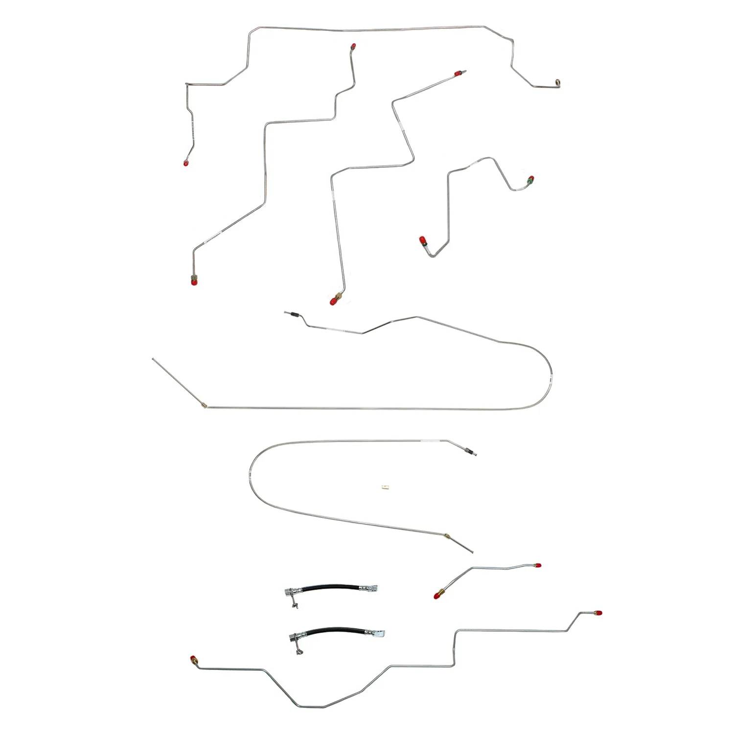 CBK0084- 02-05 Dodge Ram 1500 2wd, RWABS, Quad Cab/Short Bed; Complete Brake Line Kit