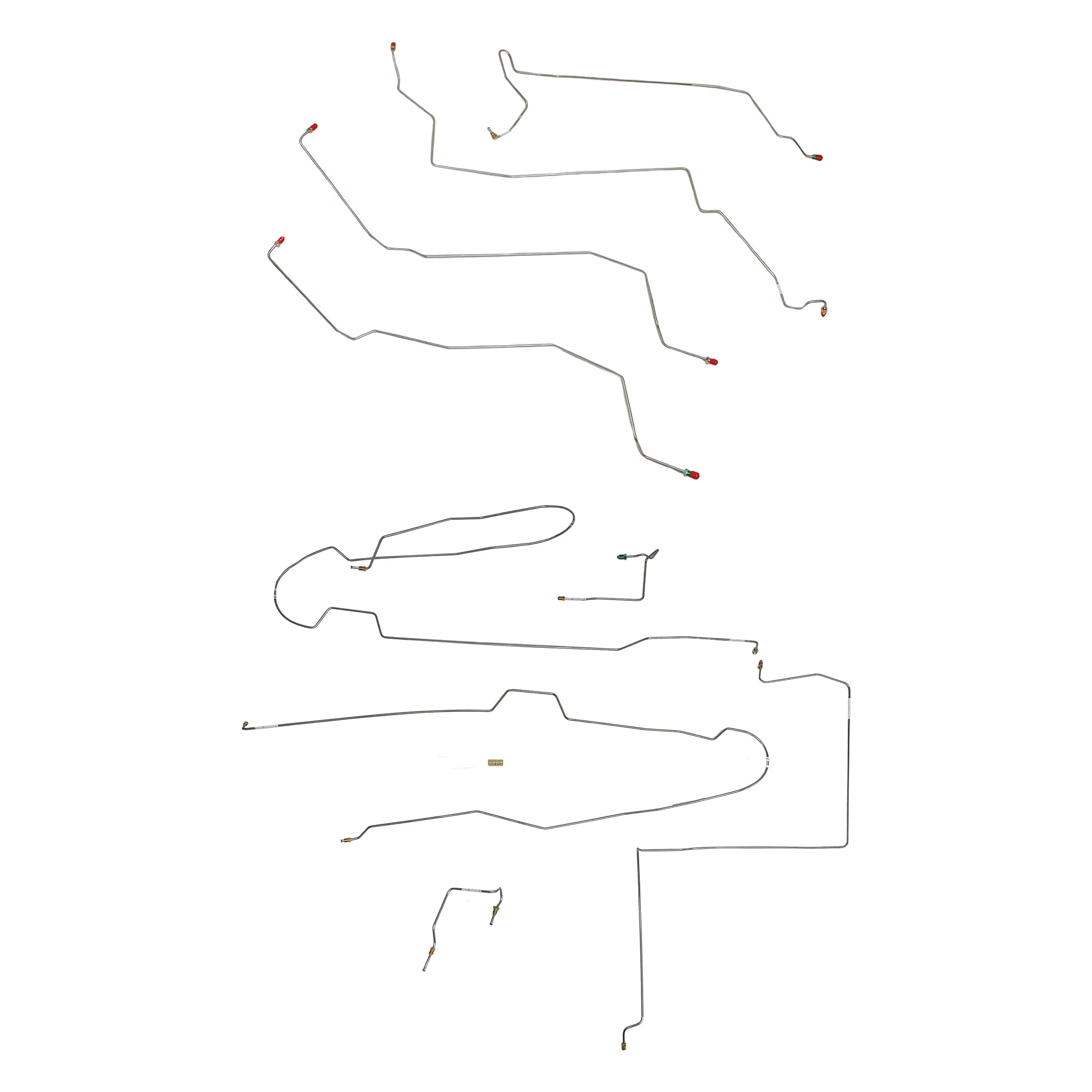 CBK0125- 99-03 Windstar; Complete Brake Line Kit - Image 2