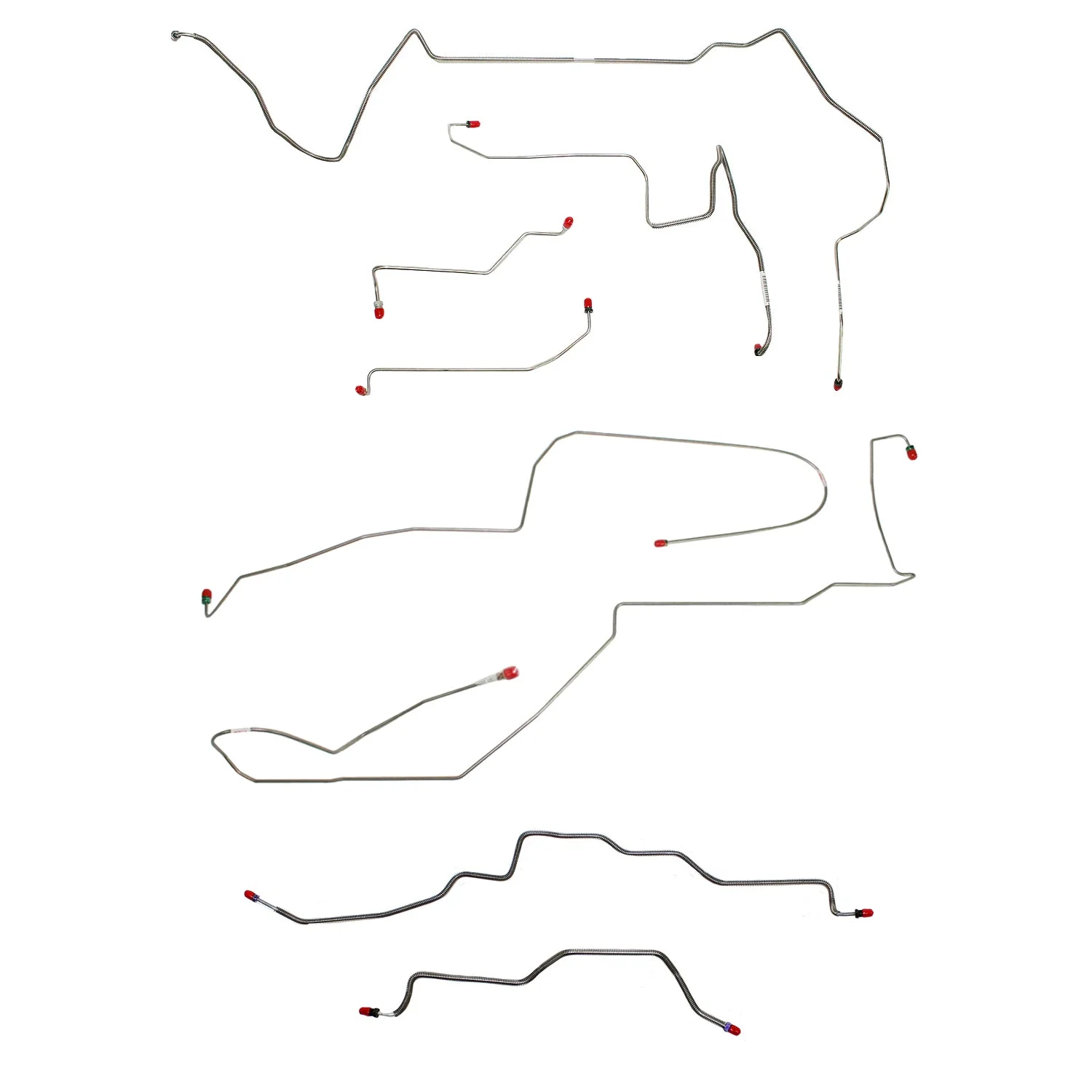 CBK0188- 98-02 Camaro/Trans Am, No Traction; Complete Brake Line Kit - Image 2