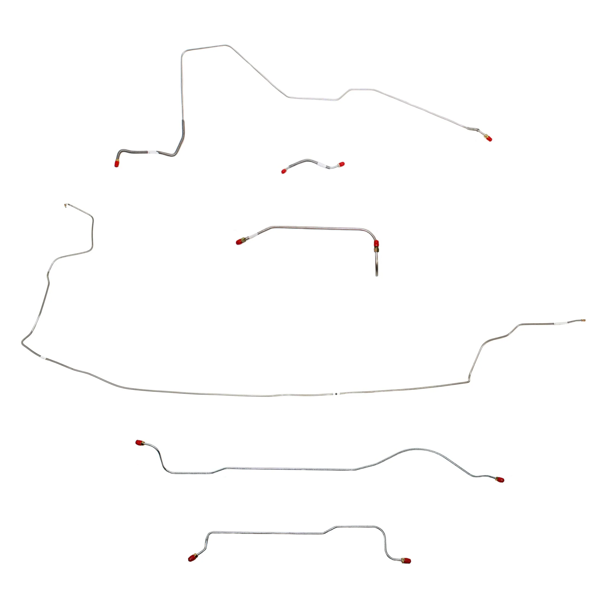 CBK0609- 1962-63 MOPAR B-body w/ 426 Max Wedge; Complete Brake Line Kit - Image 2