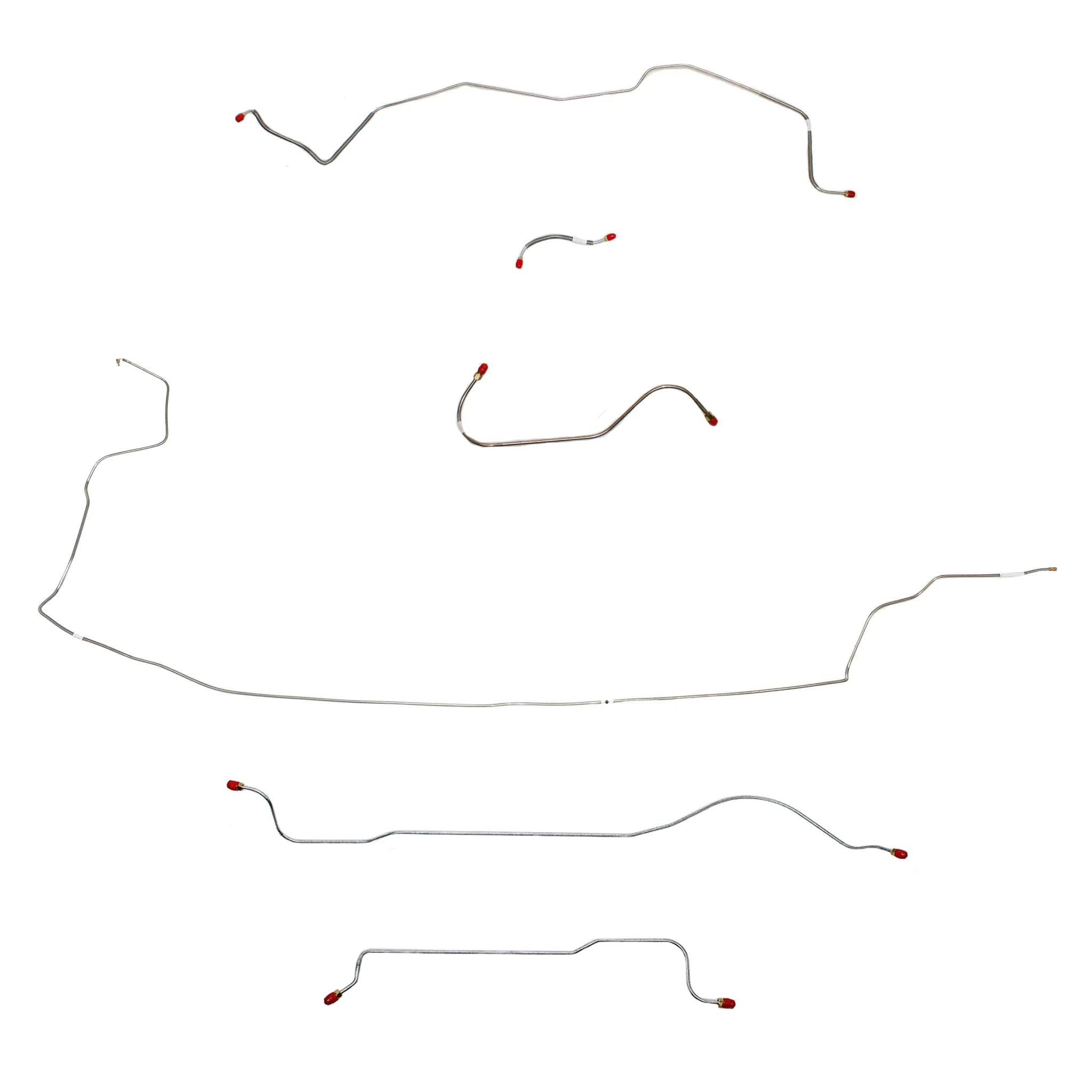 CBK0613- 1962-63 MOPAR B-body w/ Power Brakes, w/o 426 Max Wedge; Complete Brake Line Kit