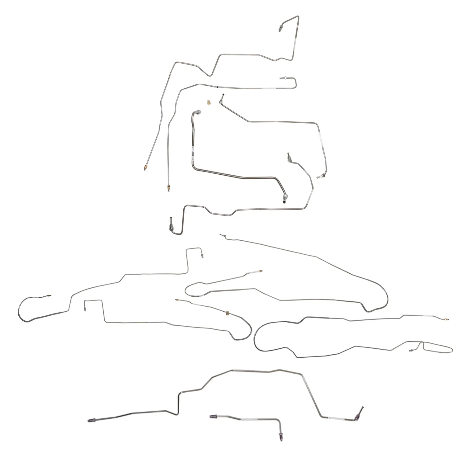 CBK0694- 2015-17 Ford F-150, w/ Ext Cab and Long Bed; Complete Brake Line Kit - Image 2