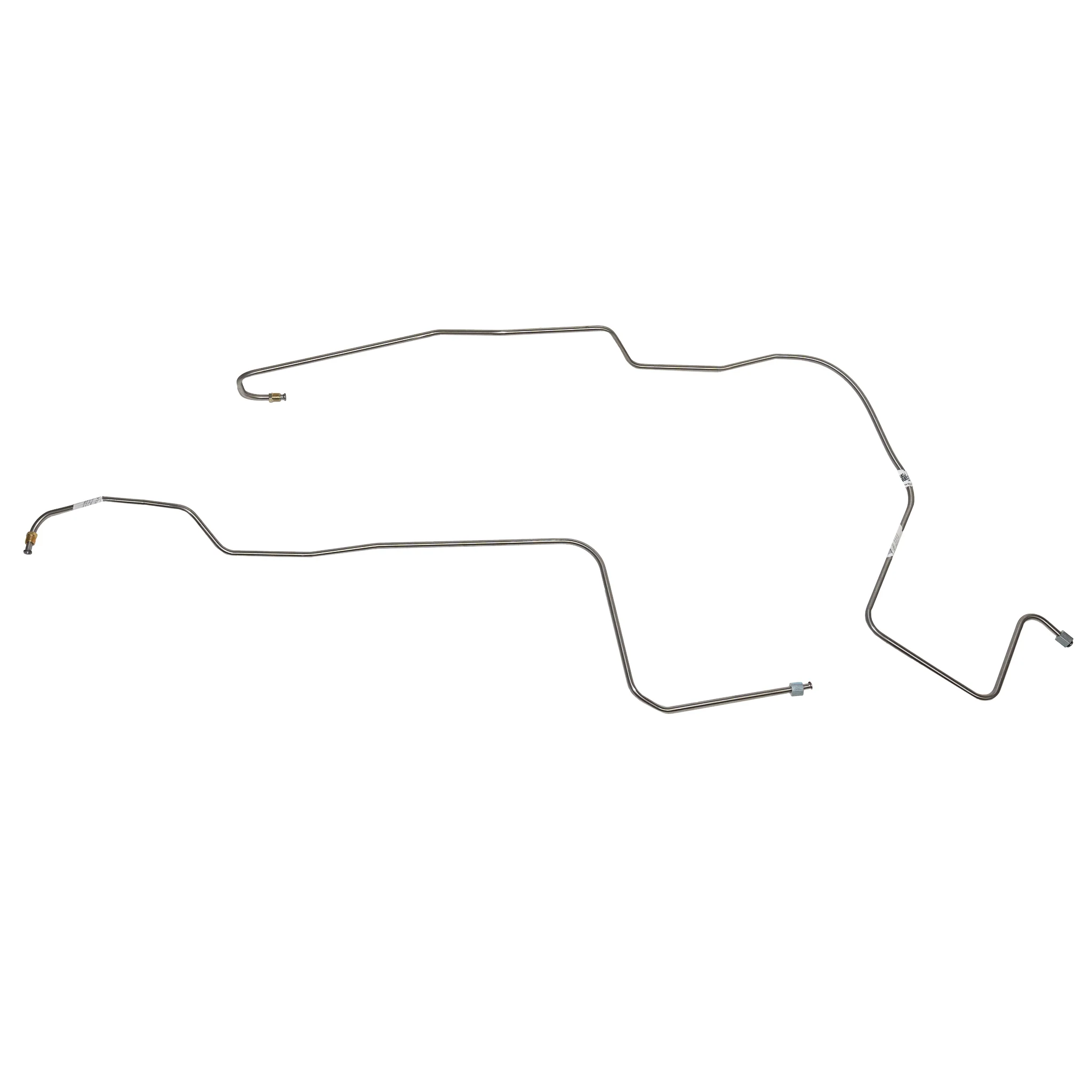 DTC6901OM- 69' Ford Fairlane, Torino w/ 351W, FMX Transmission; 2pc Transmission Cooler Line Set; Steel