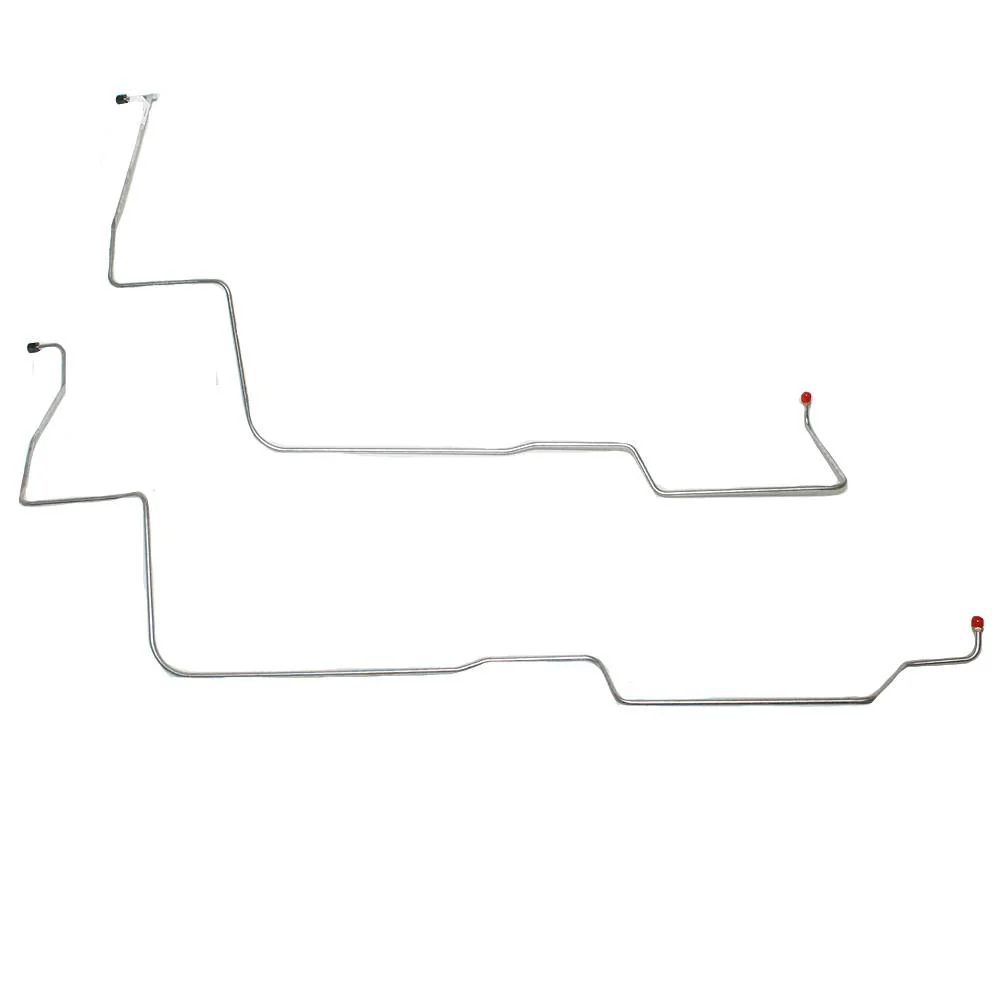 DTC7001OM- 70-71' Ford Fairlane, Torino w/ SM BLK, C4 Transmission; 2pc Transmission Cooler Lines; Steel