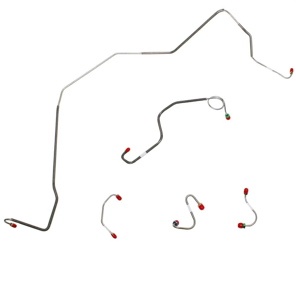 FKT6806- 67-68 Firebird Standard Disc Front Brake Line Kit - Image 2