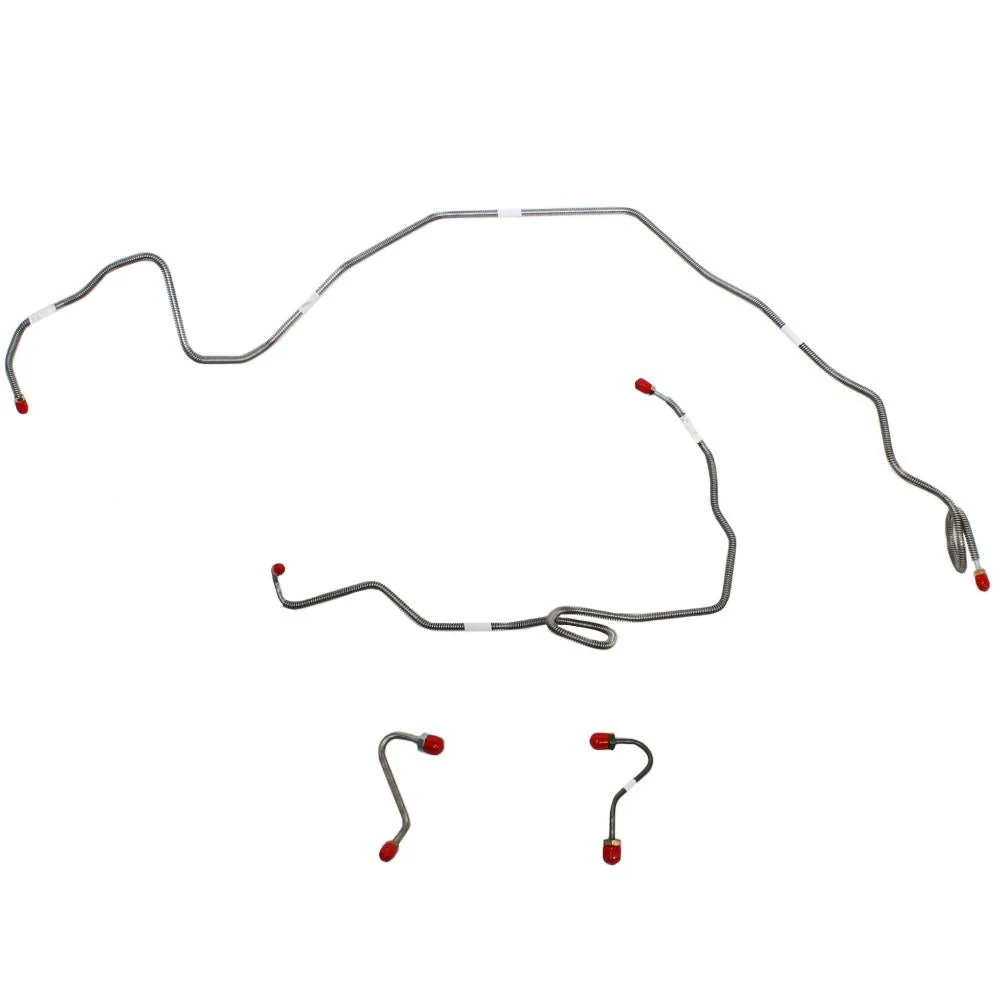 FKT8202- 82-83 Chevy Camaro/Pontiac Firebird, w/ 5.0L 8cyl, Front 4pc Brake Line Set
