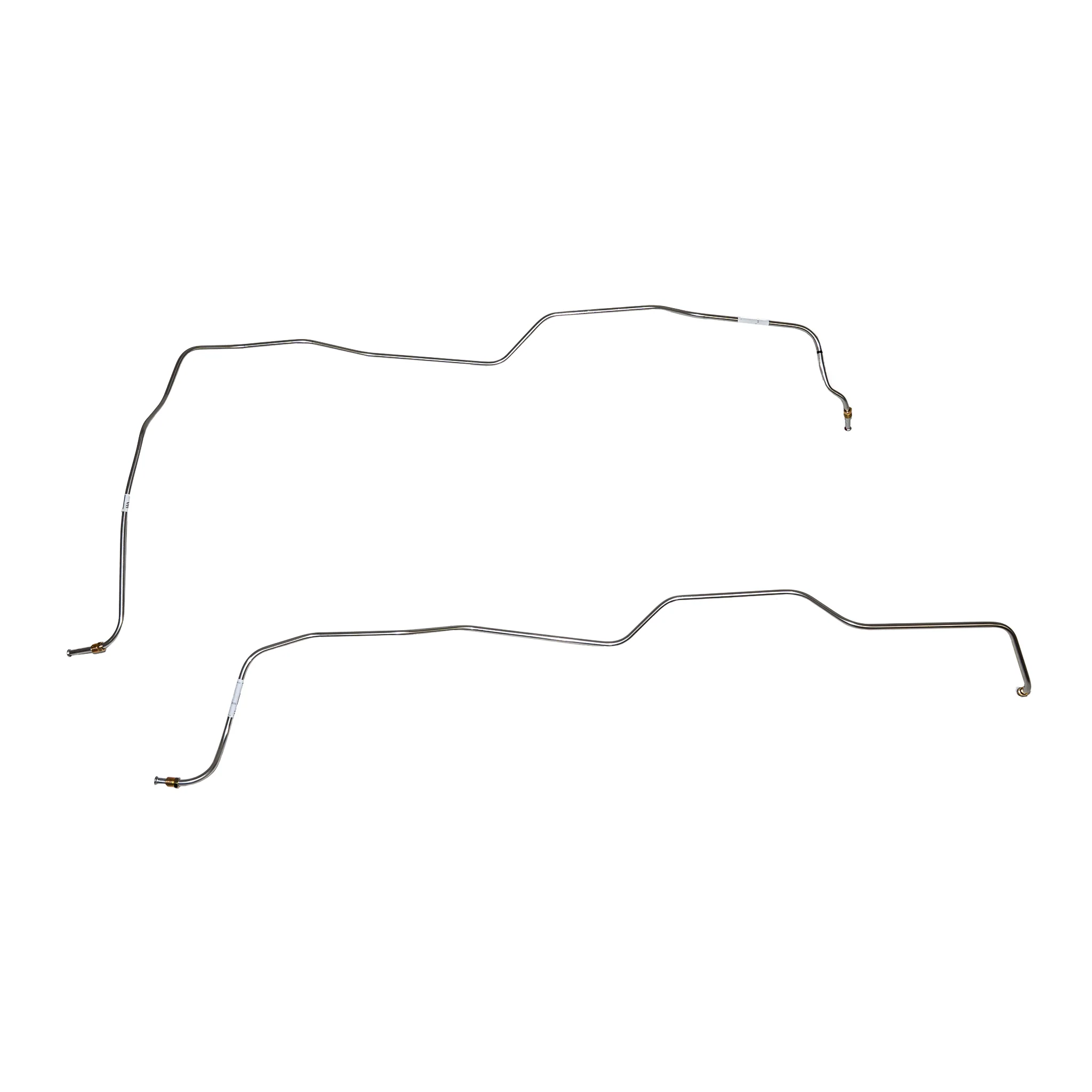 FTC6703SS- 67-69' Chevy Camaro, Turbo-Hydramatic-350 Transmission Cooler Line Set; Stainless