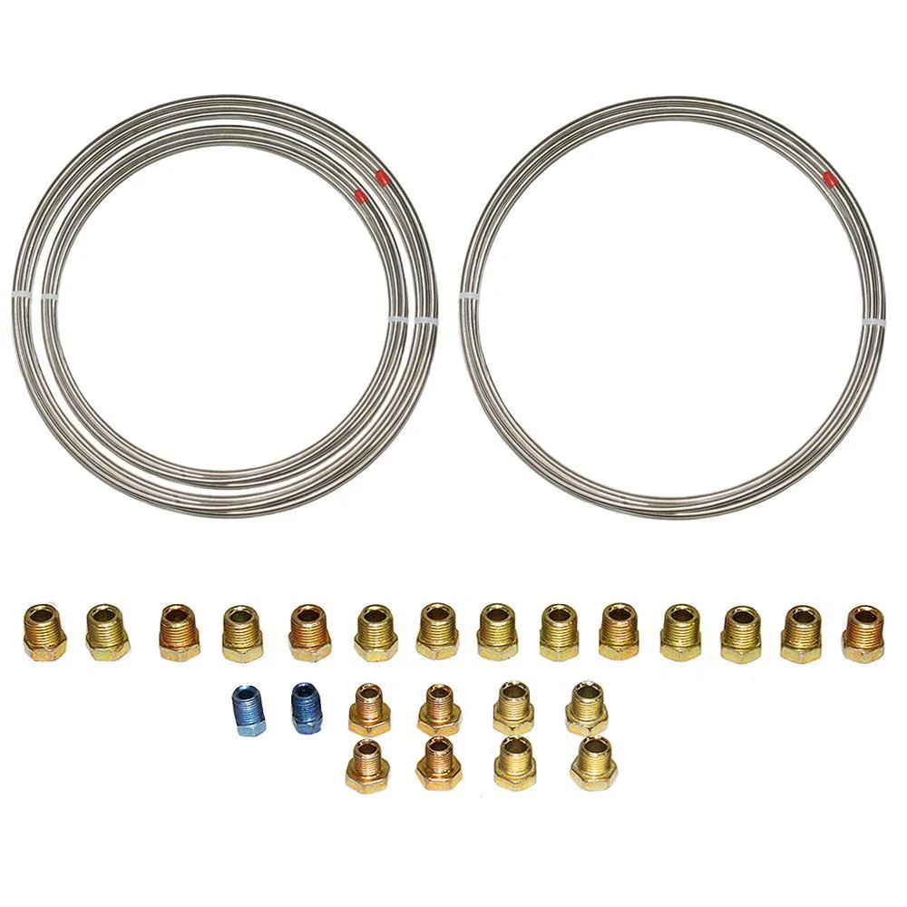 GMR0001- 99-07 GM Truck/SUV Brake Line Repair Kit; Stainless