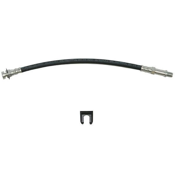 HSP36825SS- 78' Buick Century, Regal, Chevy, Malibu, El Camino, Monte Carlo, Olds Cutlass, Pontiac Lemans, Grand Prix, Grand Sarfari; Front Brake Flex Hose; Stainless''