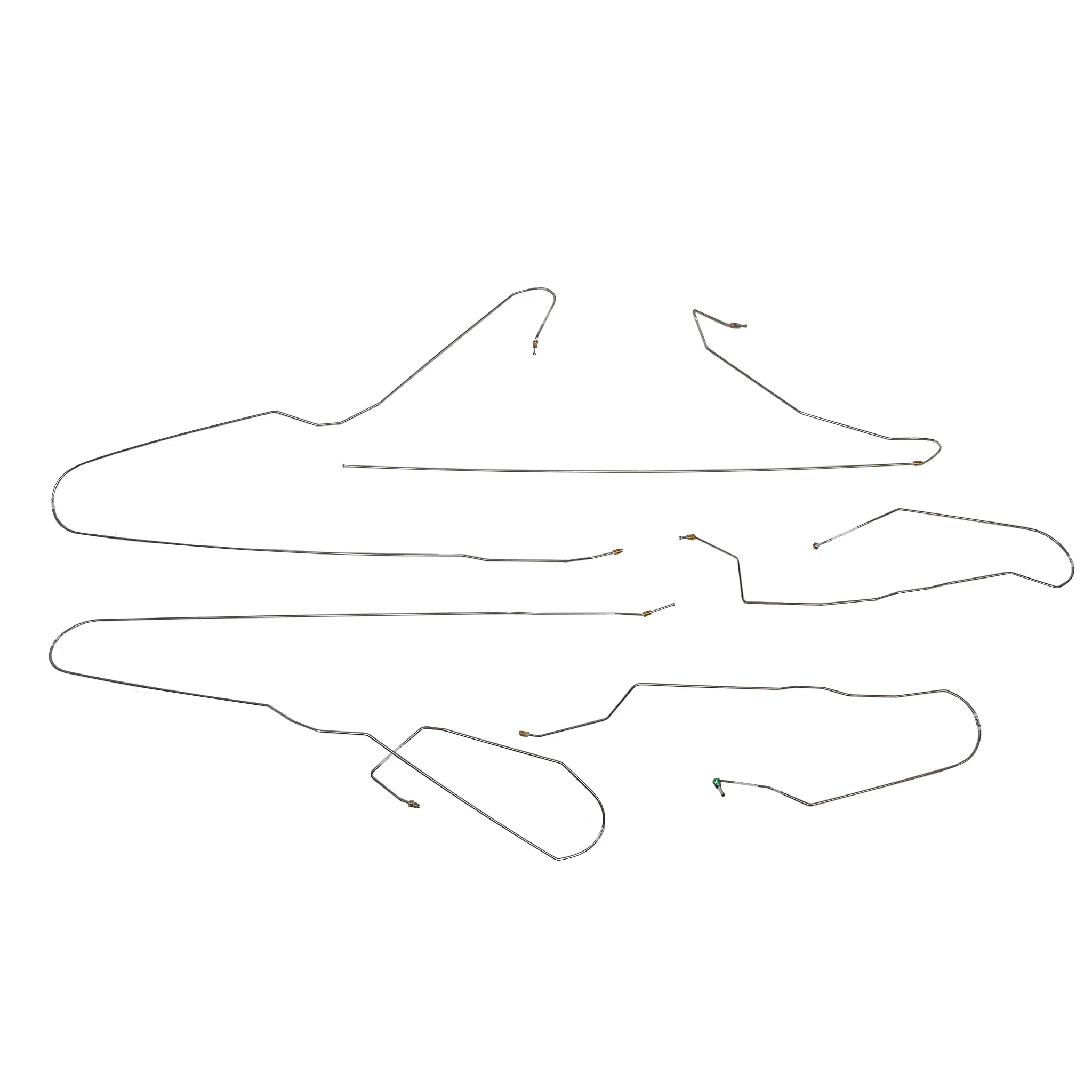 LIN9501- 95-97 Lincoln Town Car, With Traction Control, 4.6L Engine, Intermediate Brake Set - Image 2