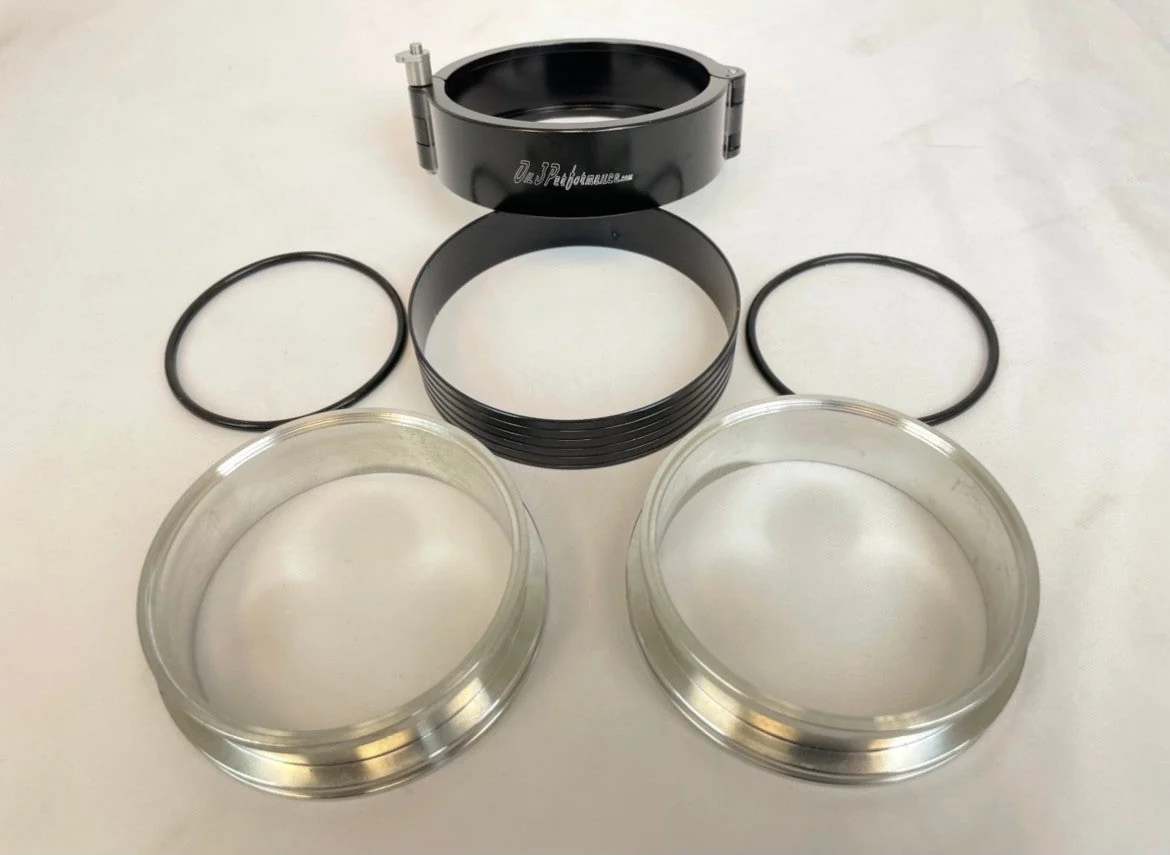 On 3 Performance 3.0" Aluminum Quick Connect Intercooler Clamp Set