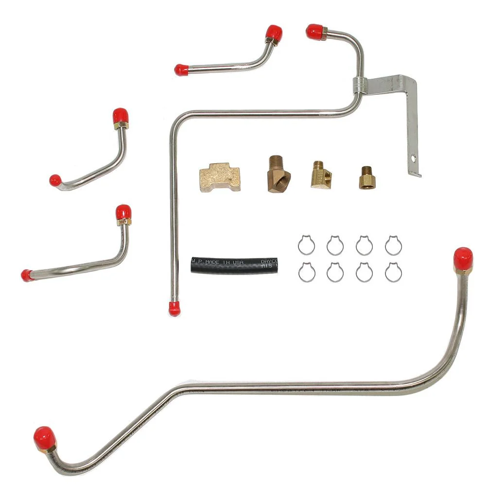 RPC6702- 67 Mopar B-Body, 426 Hemi, Dual Carbs, 5 Line Kit, & Tee - Image 2