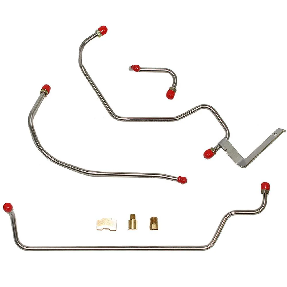 RPC6804- 68-71 Mopar B-Body, Hemi; Fuel Pump to Carburetor Line Set - Image 2