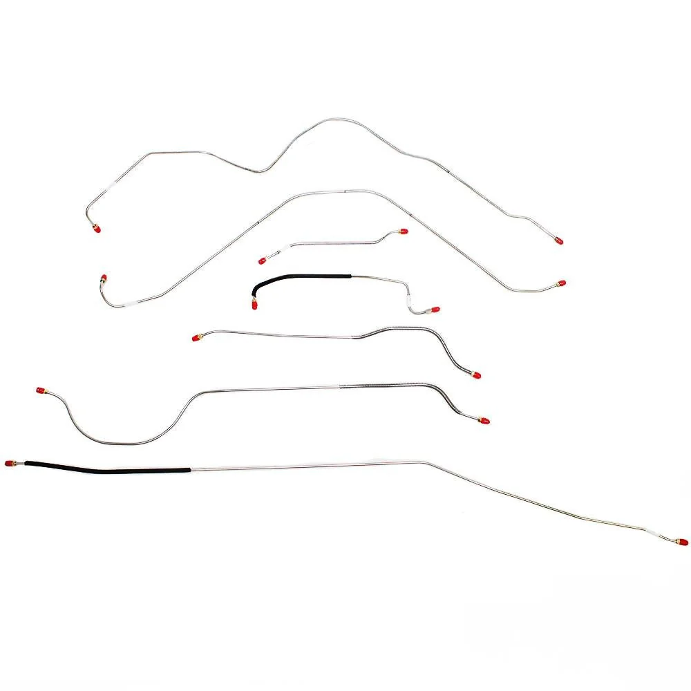 SCK5601- 56 Ford Thunderbird Manual Brake Line Kit, 7pc