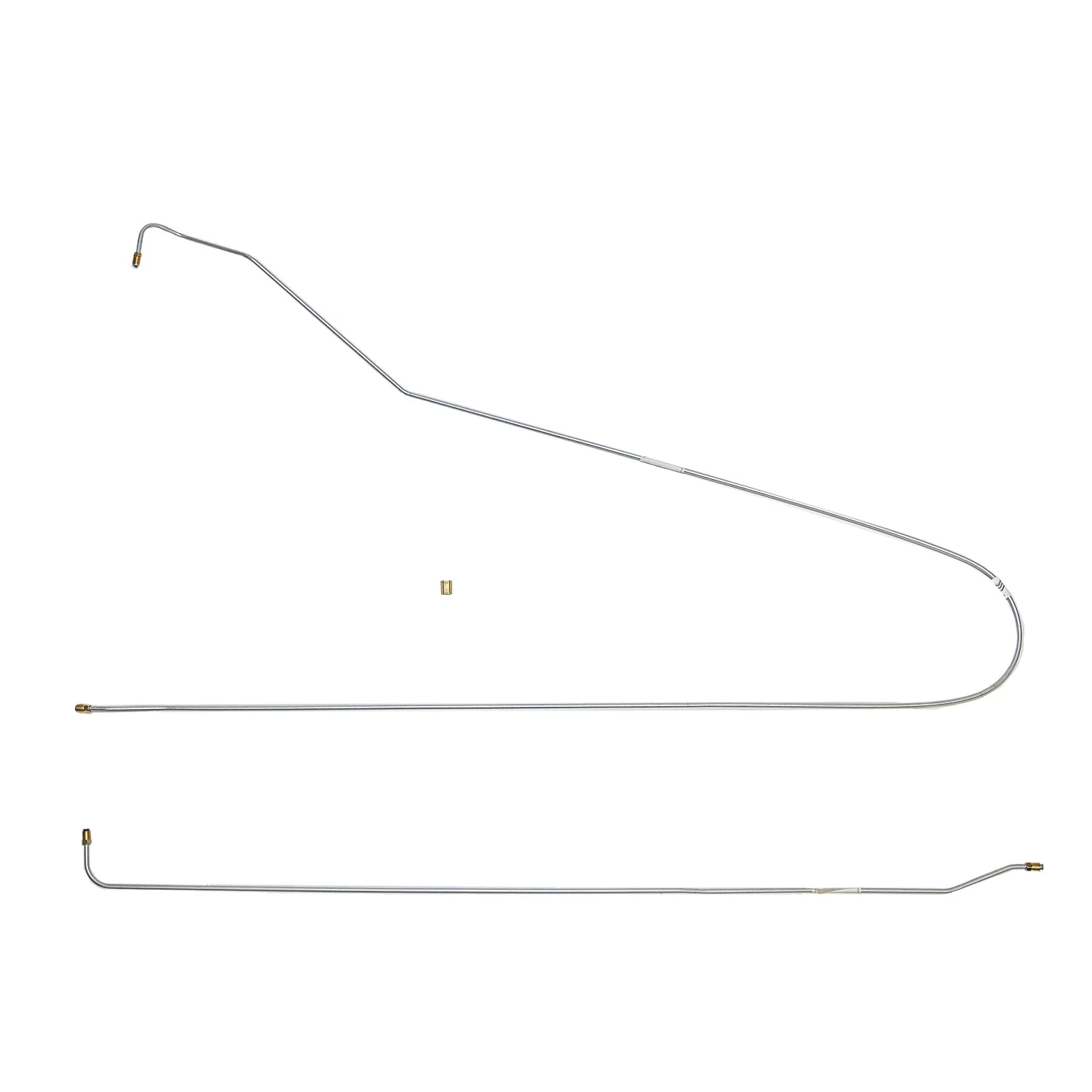 TIN6401- 63-66 C10 63-66 C1500 2wd Long (8) Bed Intermediate Brake Line - Image 2