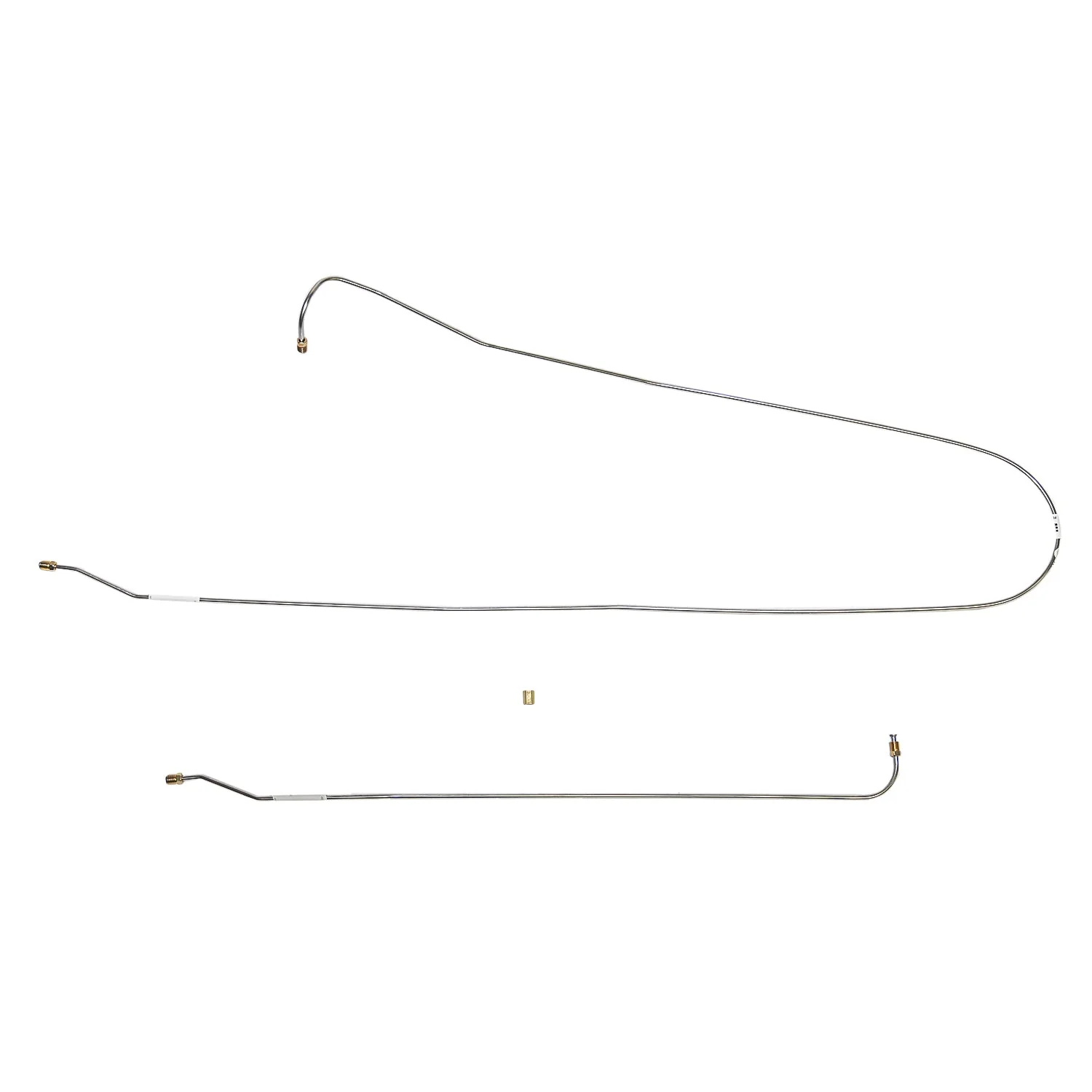 TIN6402- 63-66 C10 63-66 C1500 2wd Short (5.7) Bed Intermediate Brake Line - Image 2