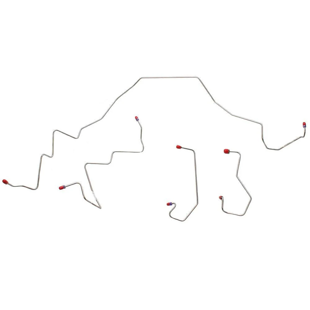 TKT0141- 01-03 F-150, 01-03 SVT Lightning, 04 Heritage 2wd, Rear Disc, Front Brake Line Kit - Image 2
