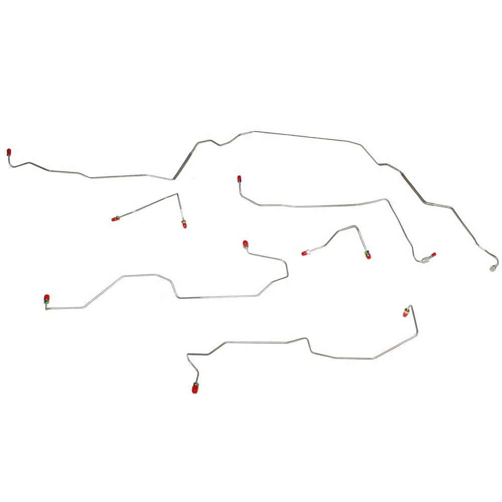 TKT0241- 02-04 Explorer/Mountaineer, No Traction Control, Front Brake Line Kit - Image 2
