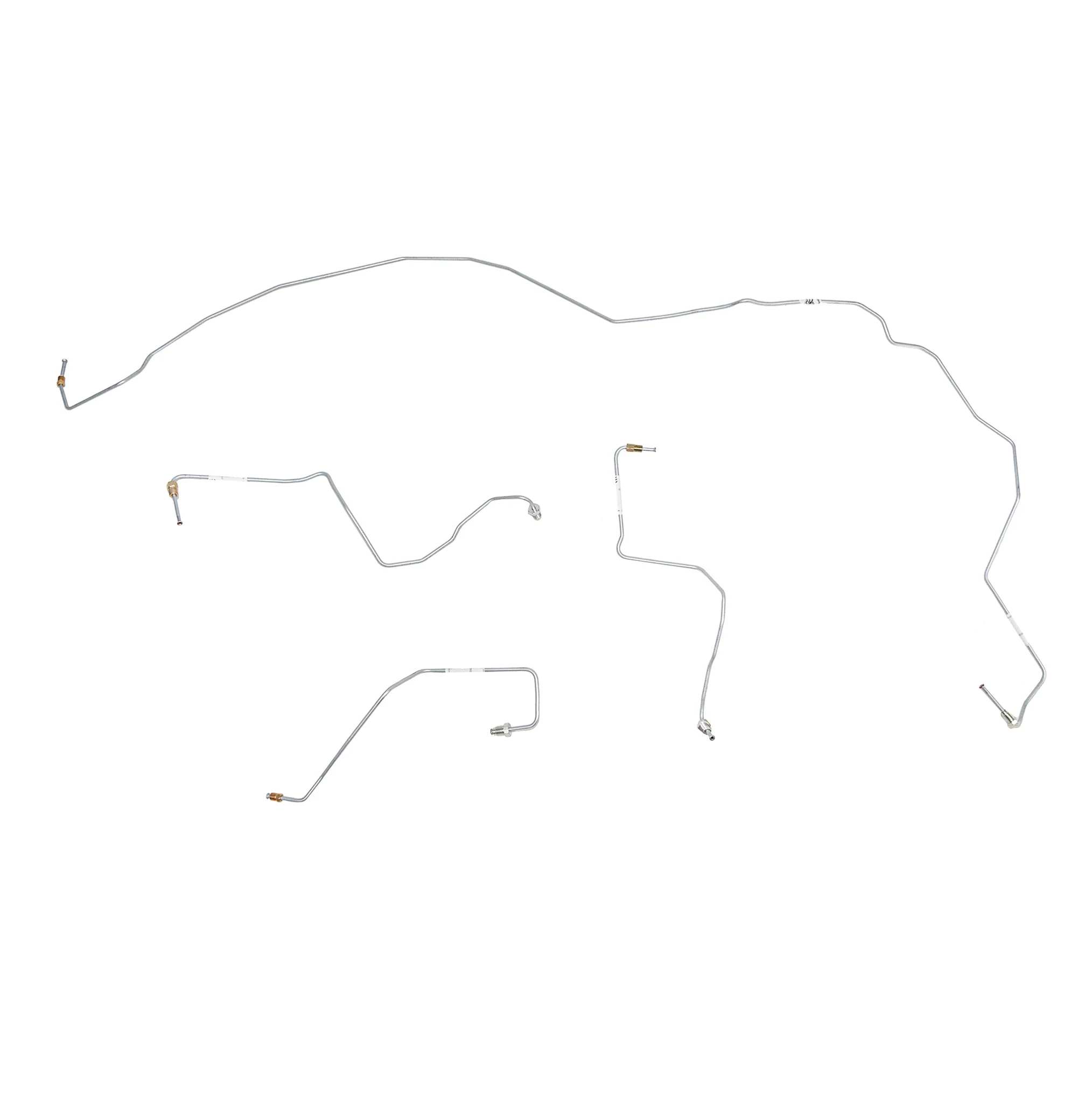 TKT0841- 08-10 F250, 4WD, No TC; Front Brake Line Kit - Image 2