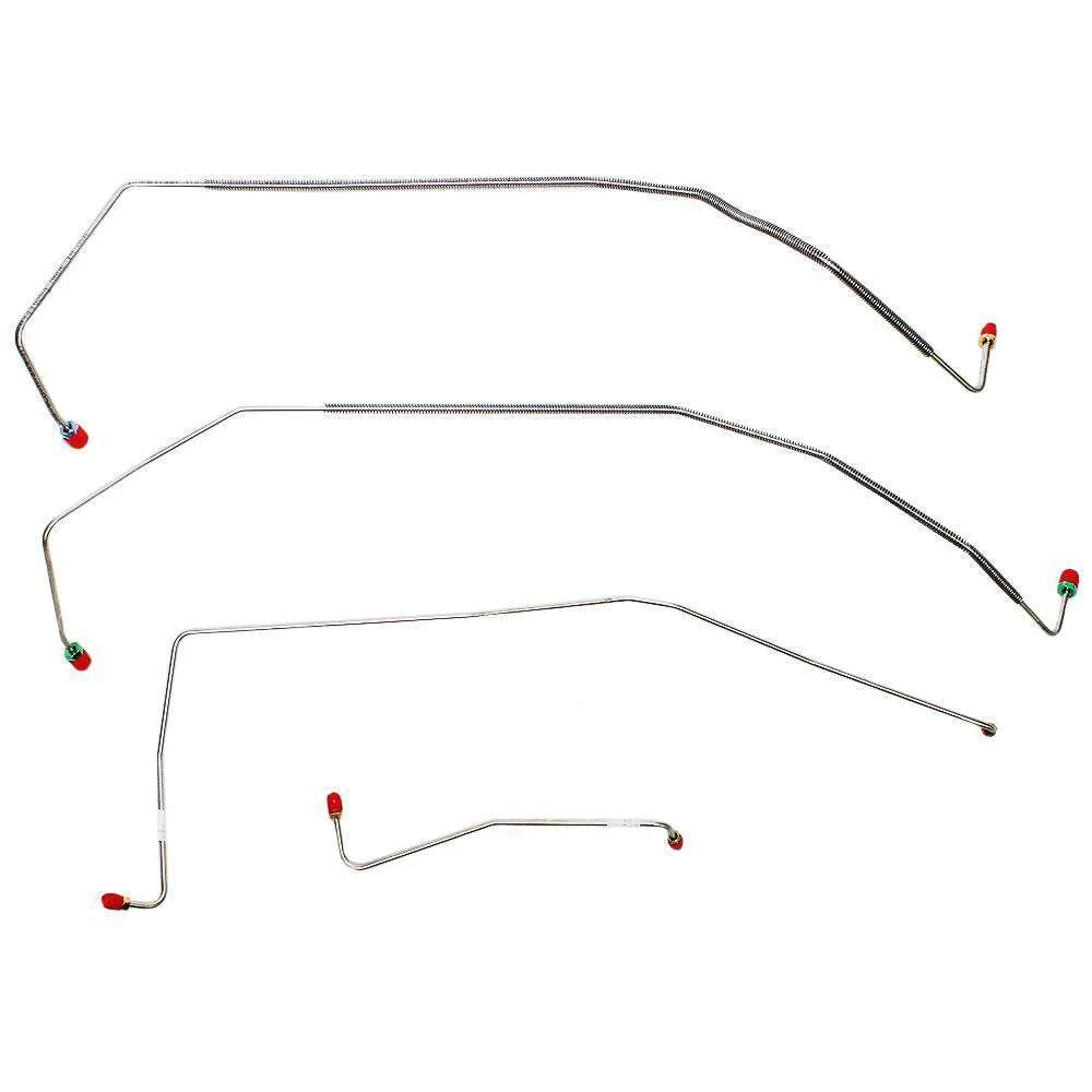 TKT8701- 87-91 Chevy R3500 (2wd, Dually) Front Brake Line Kit - Image 2
