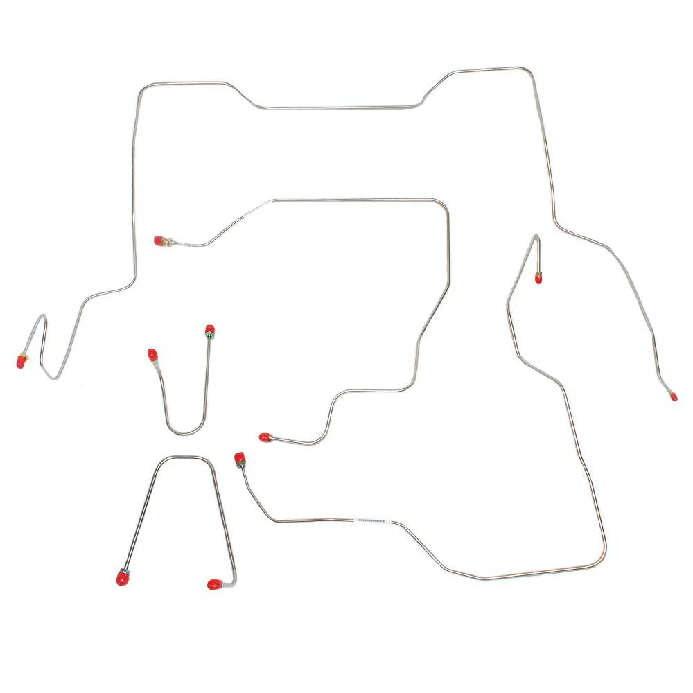 TKT9531- 95-00 GM 2500/3500 4x4 Front Brake Line Kit