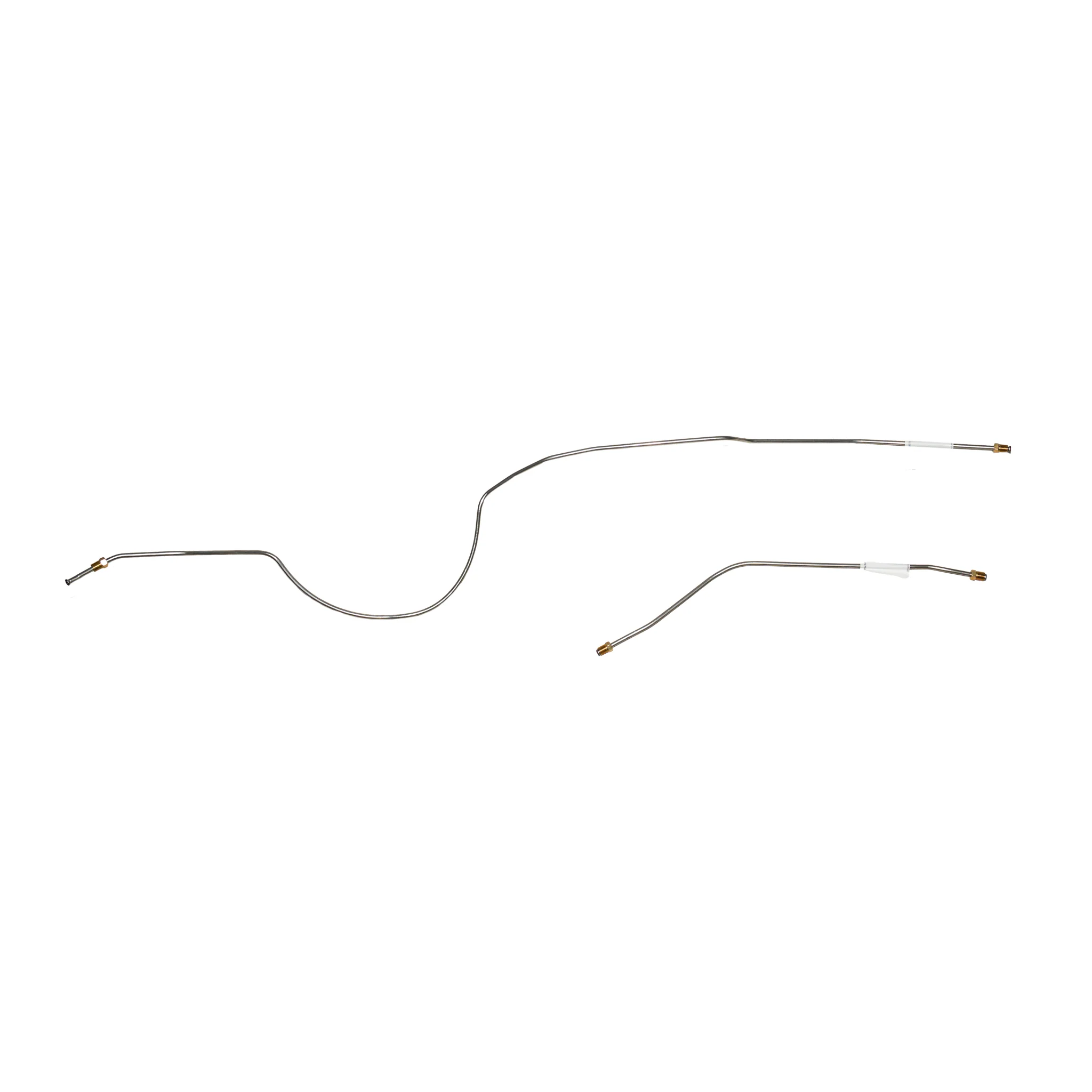 TRA5741- 57-60 Ford F1 Pickup; 2pc Rear Axle Brake Lines - Image 2