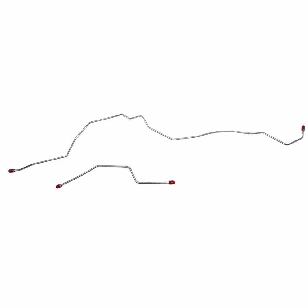 TRA8041- 80-81 Ford F-150 2wd w/ 9 Rear Axle, 2pc Rear Axle Brake Lines