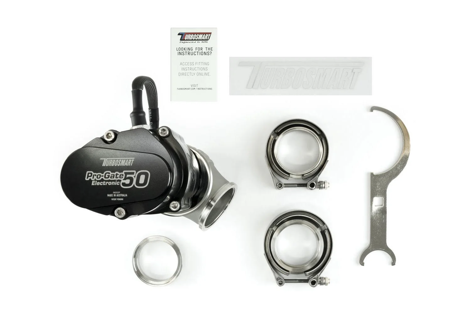 Turbosmart GenV Electronic ProGate50 Electronic External Wastegate - Image 2