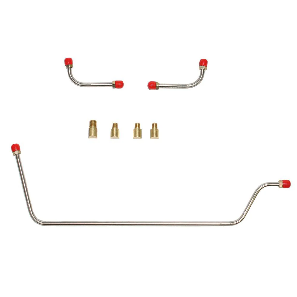 VPC5905- 59-61 Chevy Corvette, 283CID, 8cyl, 2x4 BBL Carbs; Pump to Carb Line (3 Line & 5 Fittings) - Image 2