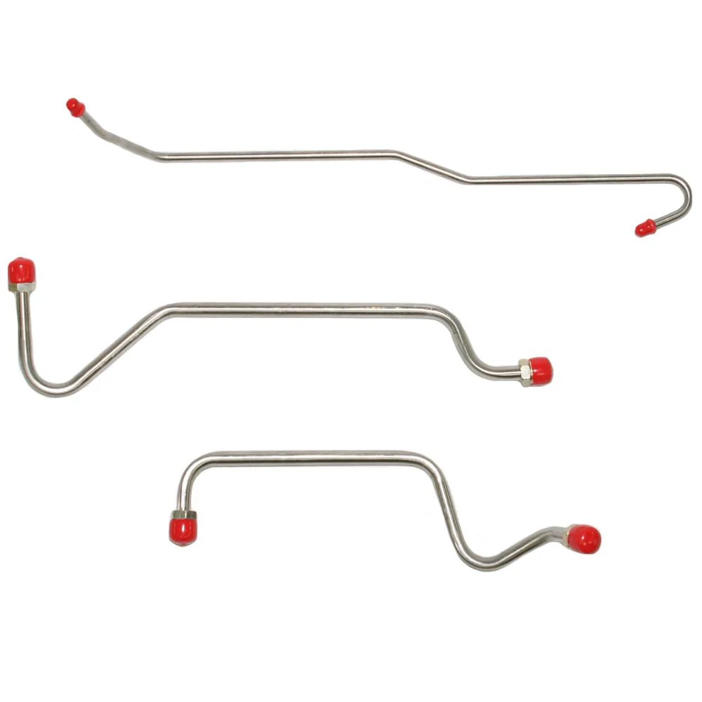 VPC6826- 68-69 Chevy Corvette, 327/350CID, 300/350 HP, 4 BBL; Pump to Carb Fuel Line, 3 Line Set - Image 2