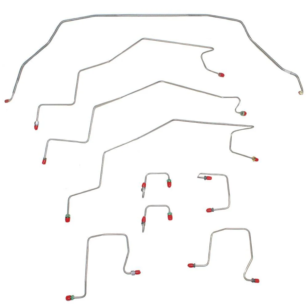 WKT9806- 98-01 Ram 2500, 3500 2wd, AWABS, Front Brake Line Kit