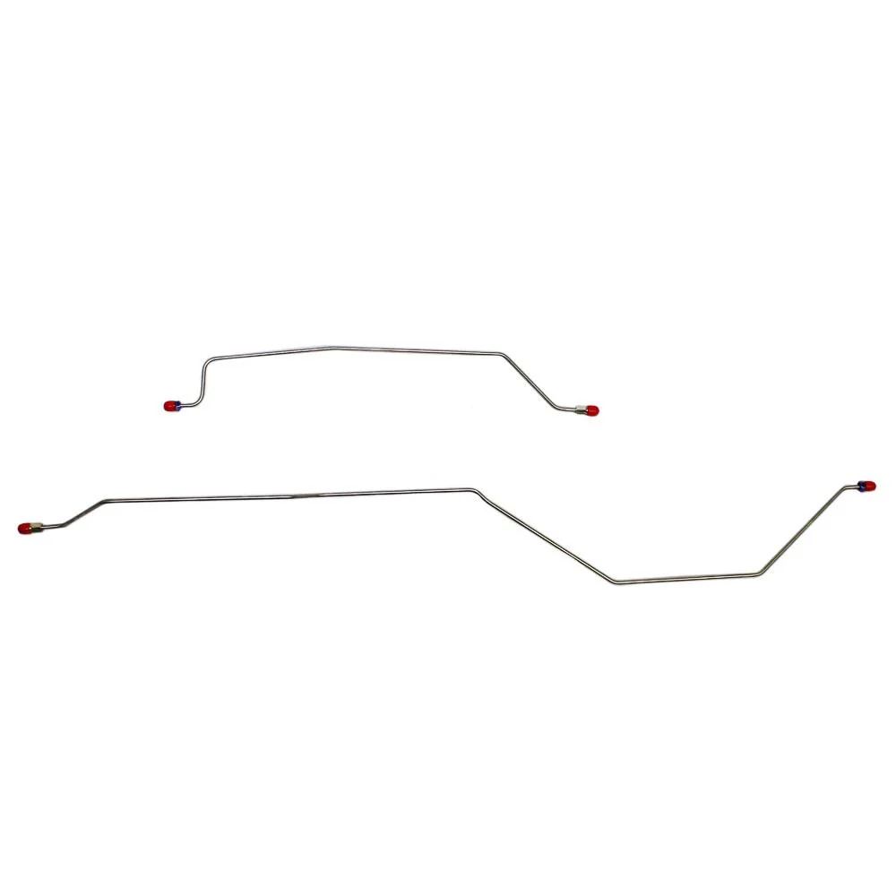 WRA0355- 97-06 Jeep Wrangler, Dana 35, Rear Drum, Rear Axle Brake Lines - Image 2