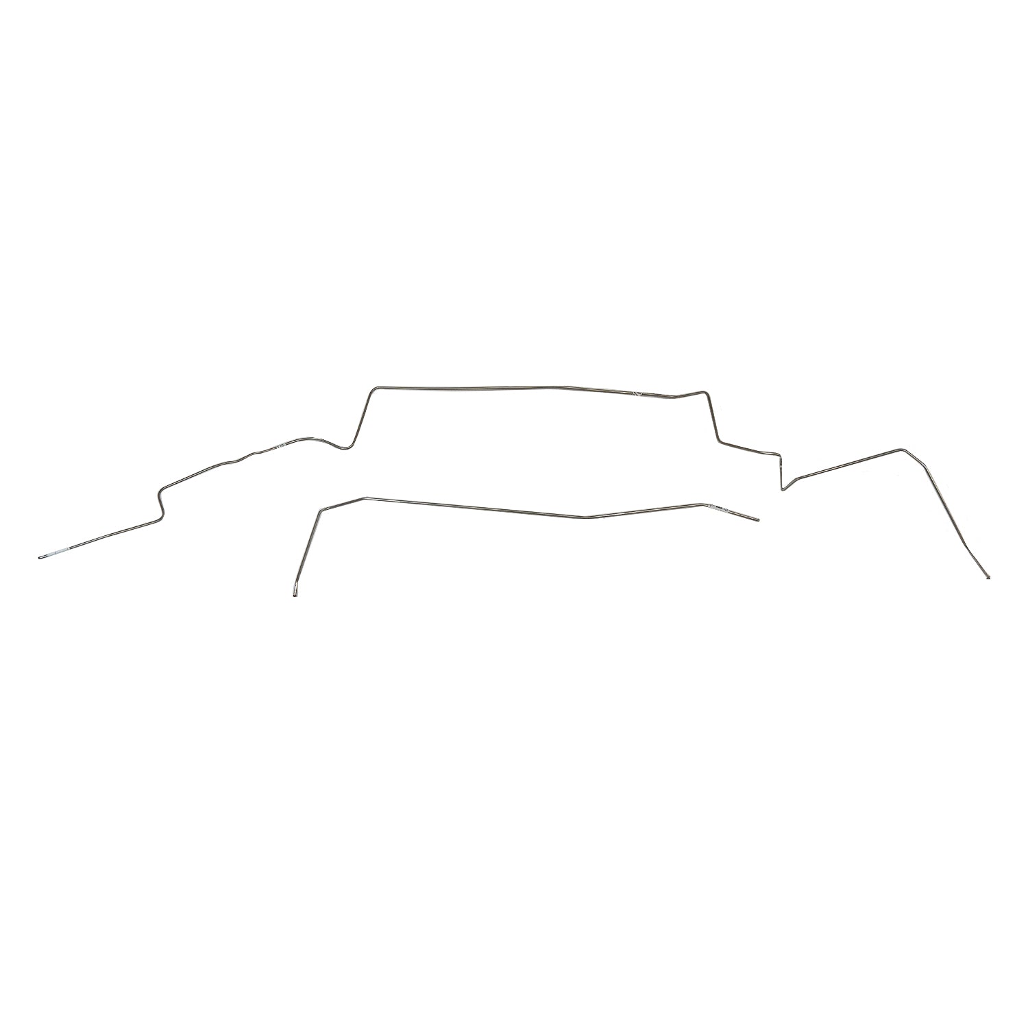 YGL7305- 72-74 Mopar A-Body; 2pc 1/4 Return Fuel Line, (Check Valve in Front Section as Original), 111 Wheel Base