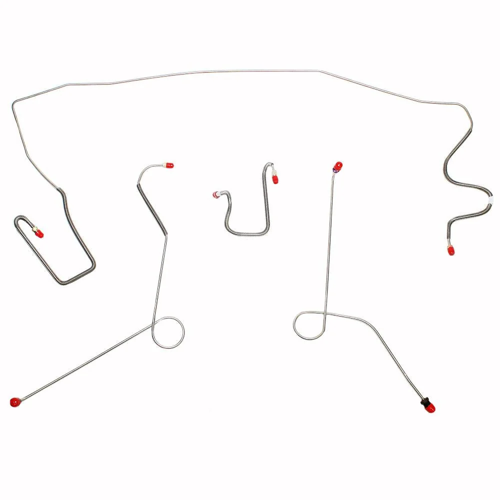 YKT6702- 67 Mopar A-Body Power Disc/Drum Brakes, 4 Line Front Kit - Image 2