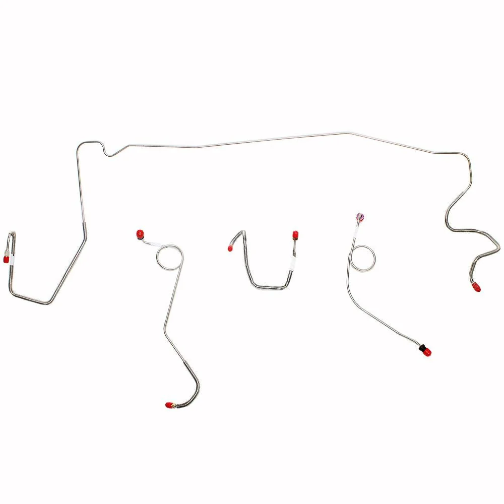 YKT7301- 73 Mopar A-Body Standard Disc/Drum Brakes, 4 Line Front Kit